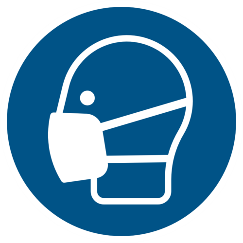 Bär en mask M016