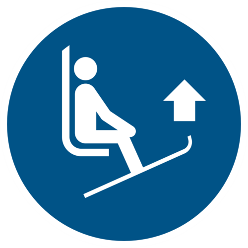 Liftskidspetsar uppåt M036