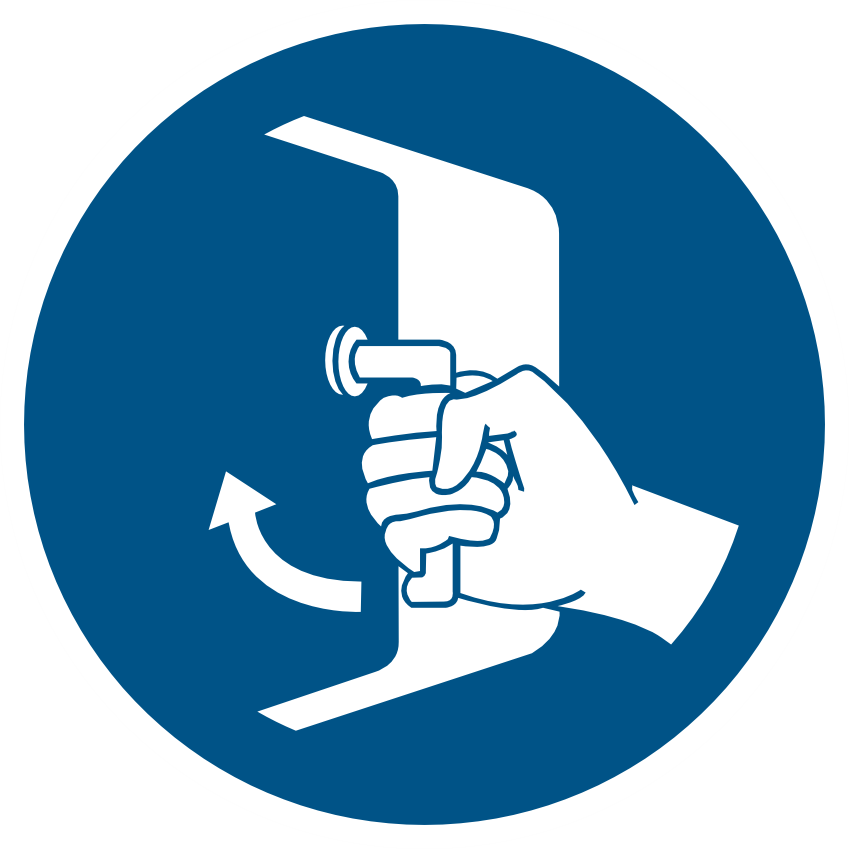 Stäng och säkra luckorna i uppskjutningssekvens M037