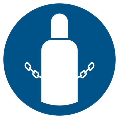 Säkra gasflaskor M046