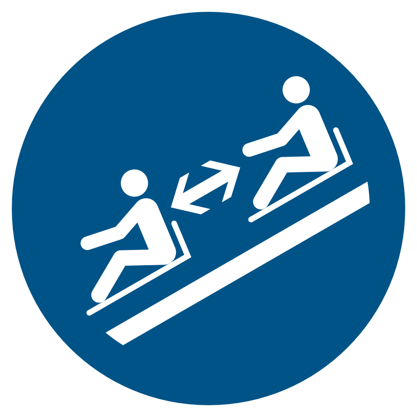 Håll avstånd M052