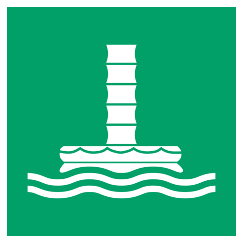Marin evakueringsränna E055