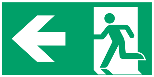 Nödutgång (vänster) A270/E001
