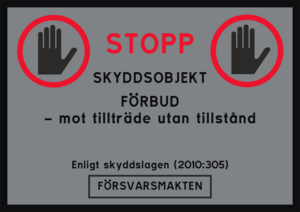 Skyddsobjekt - för byggnad av kulturhistoriskt värde.