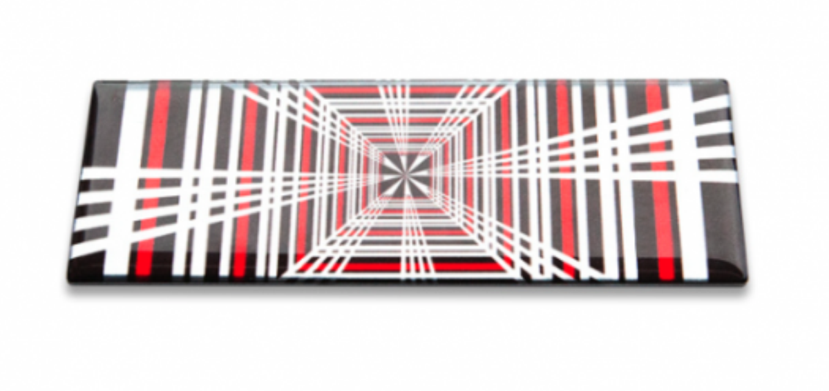100x34mm. 3D epoxy
