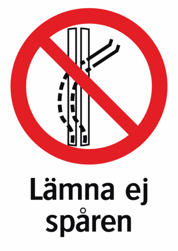 Lämna ej spåren 