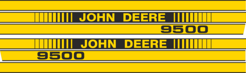 Printad dekor John Deere.