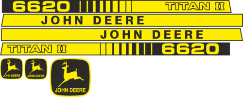 Printad dekor John Deere.