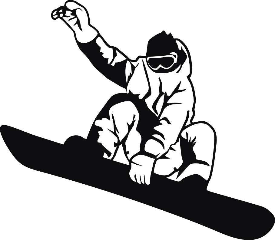 Snowboard dekal