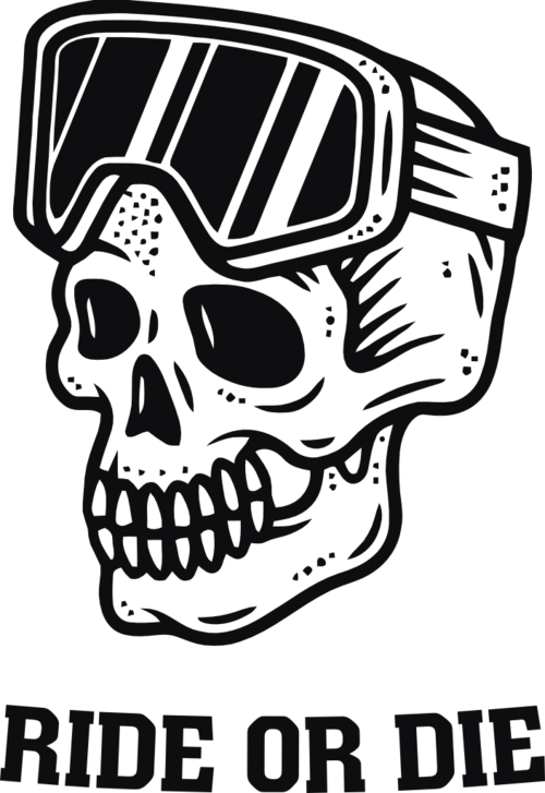 Ride or die dekal
