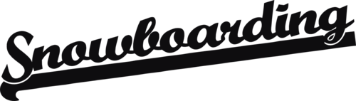 Snowboarding dekal