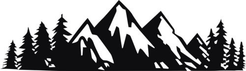 Mountain dekal