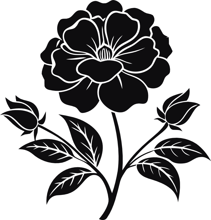 Blomma dekal