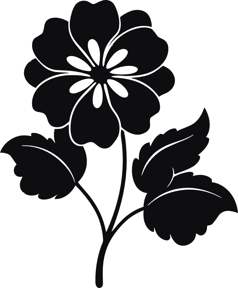Blomma dekal