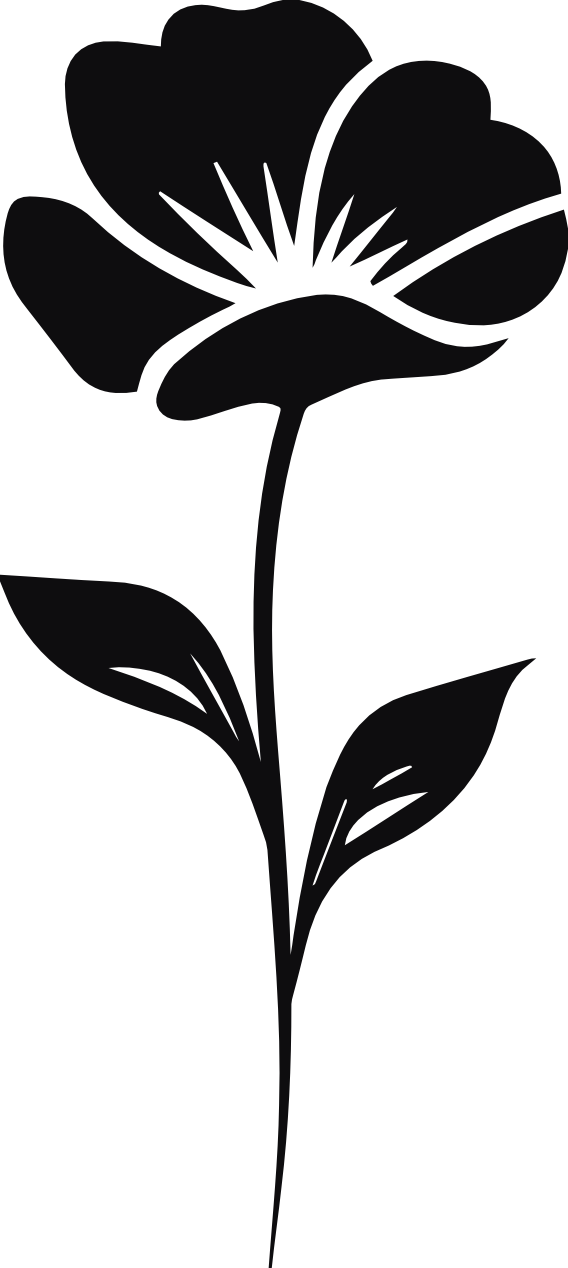 Blomma dekal