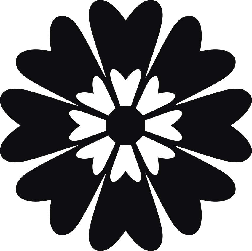Blomma dekal