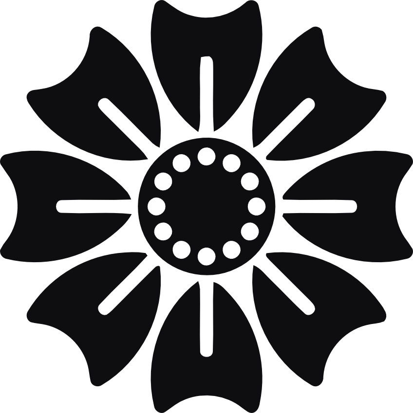 Blomma dekal