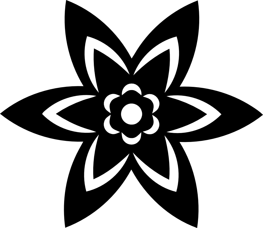 Blomma dekal