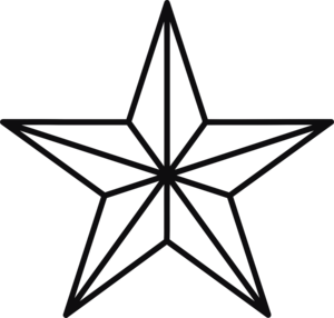 Stjärna dekal