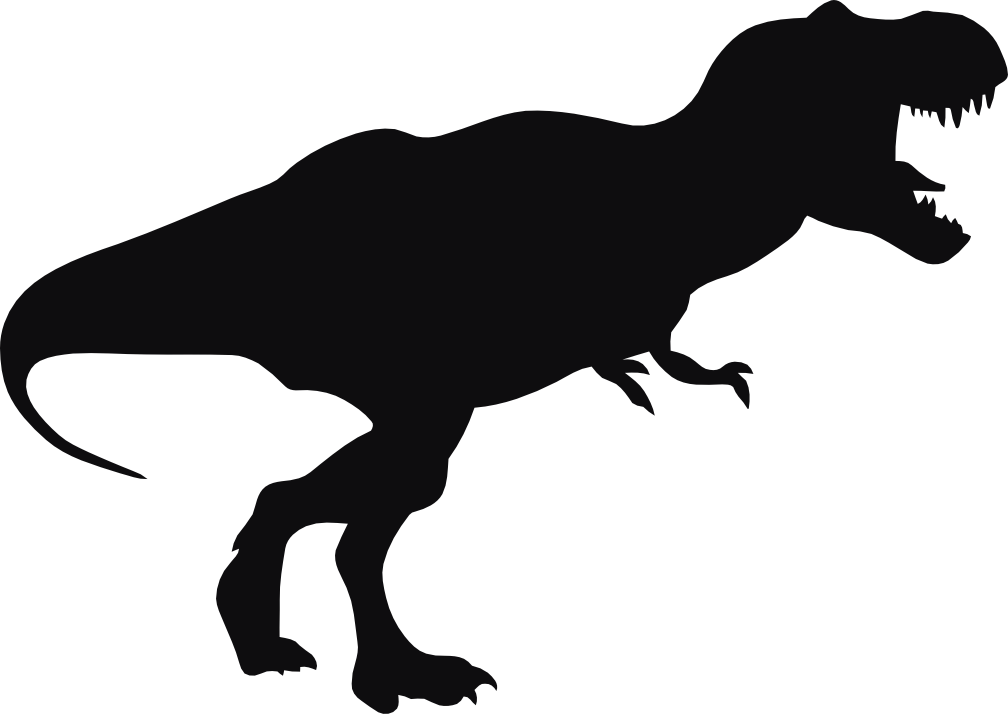 T rex dekal