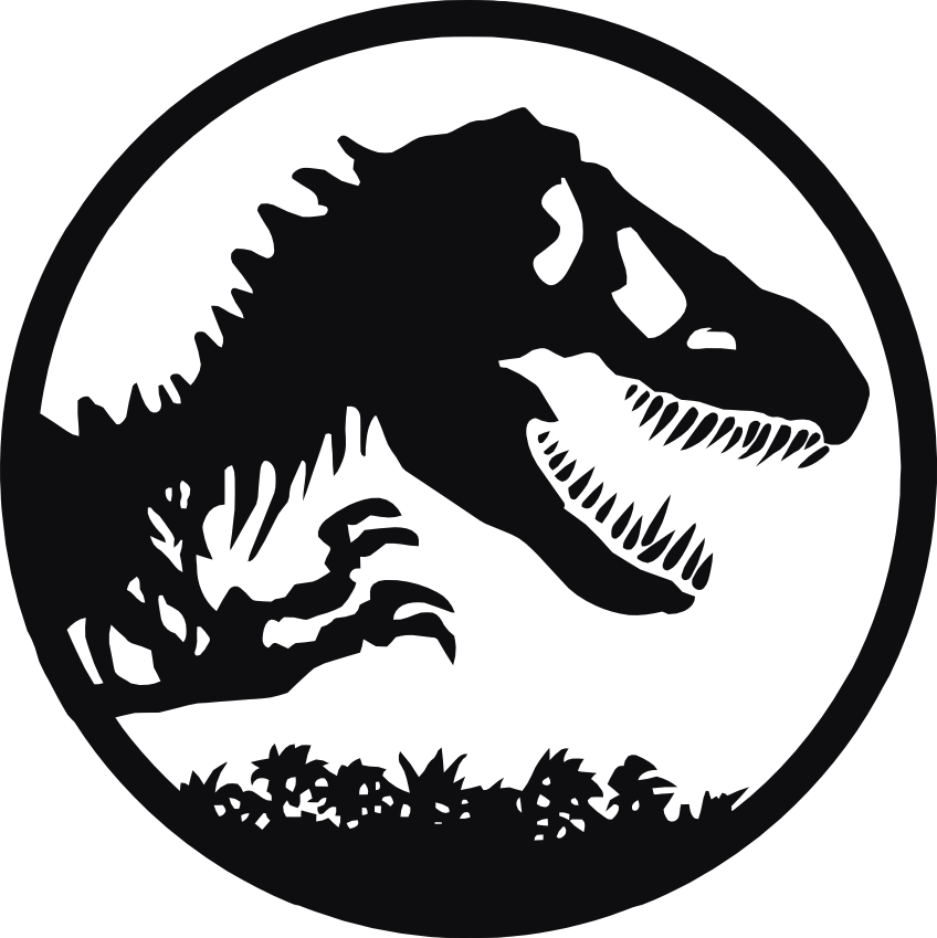 T rex dekal