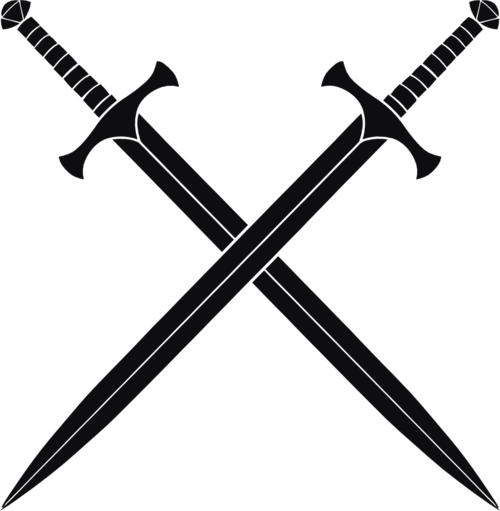 Svärd dekal