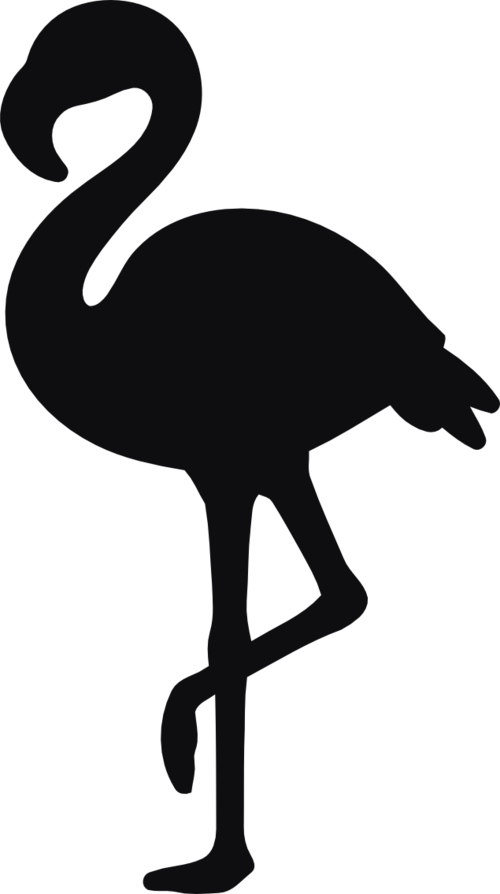 Flamingo dekal