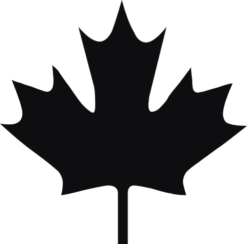 Datorskuren dekal. Växt, kvist, gren, blad.