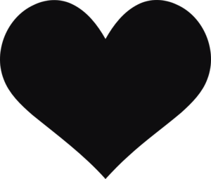 Hjärta dekal