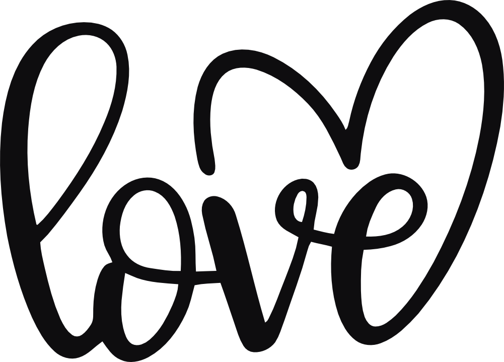 Love dekal
