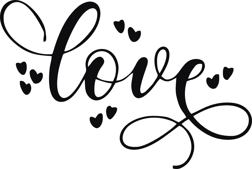 Love dekal