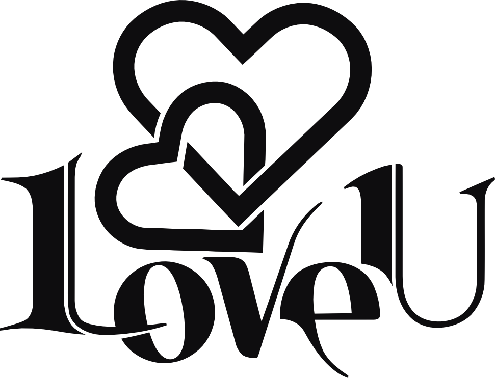 I love you dekal