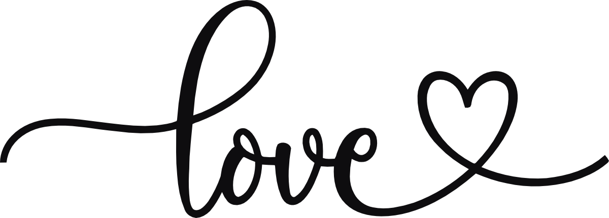Love dekal