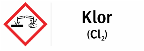 Skylten finns i aluminium (plan), plast, klisterdekal. Storlek 297x105mm