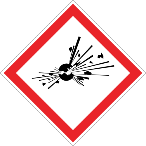 Skylten finns i aluminium (plan), plast, klisterdekal. 