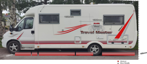 Dekorsats Travelmaster 2004 Fiat Beskrivning saknas