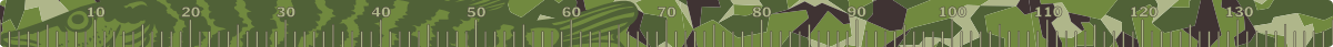 M90 camouflage mätdekal med laminat, storlek 1400x50mm