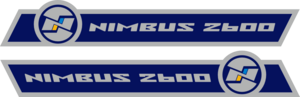 Printade Laminerade dekaler. Innehållande: 2st Nimbus 2600 dekaler 1610x250mm.