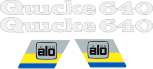 2st Quicke 640 790x76mm. 2st Ålö 270x150mm