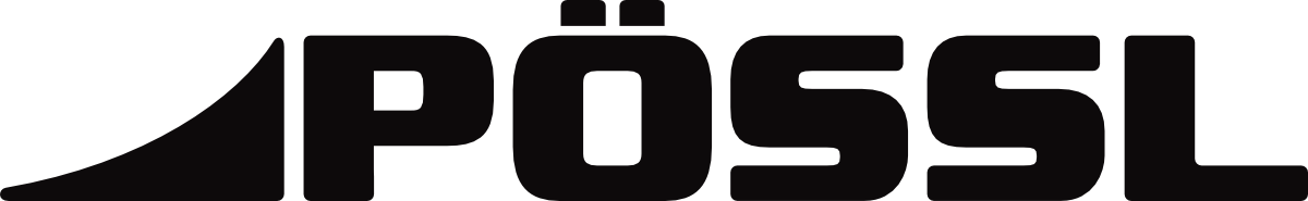 Datorskuren dekal Logo PÖSSL