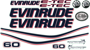 60 hk komplett för vit motorkåpa