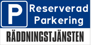 Parkeringsskylt  Företagsparkering 400mm x 200mm