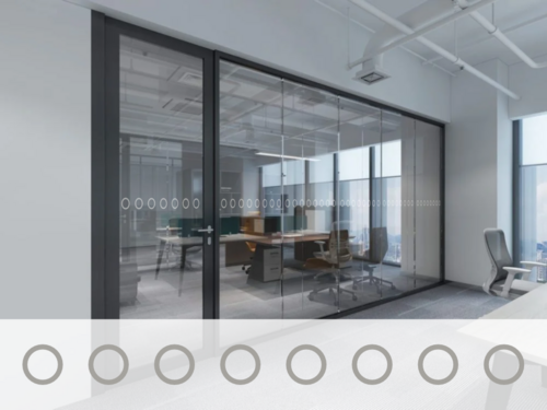 Kontrastmarkering Ring <div style="text-align:left;">
  <p>
    Ge dina glasytor ett både snyggt och funktionellt lyft med vår 
    <strong>kontrastmarkering i form av ringar</strong>. 
    Dekalen är datorskuren i själ