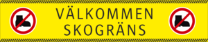 Dekal för golv. 1000x200mm