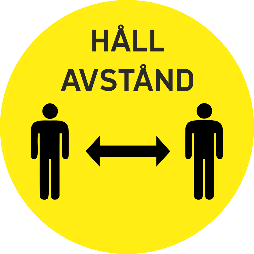 Golvdekal Håll Avstånd