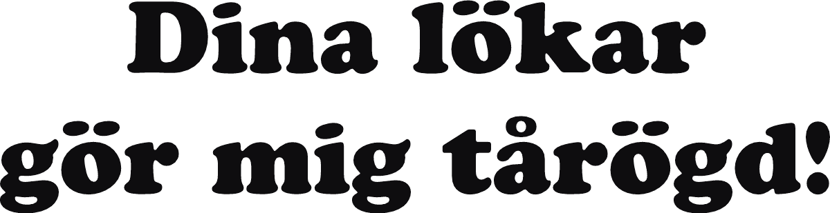 Dina lökar gör mig tårögd