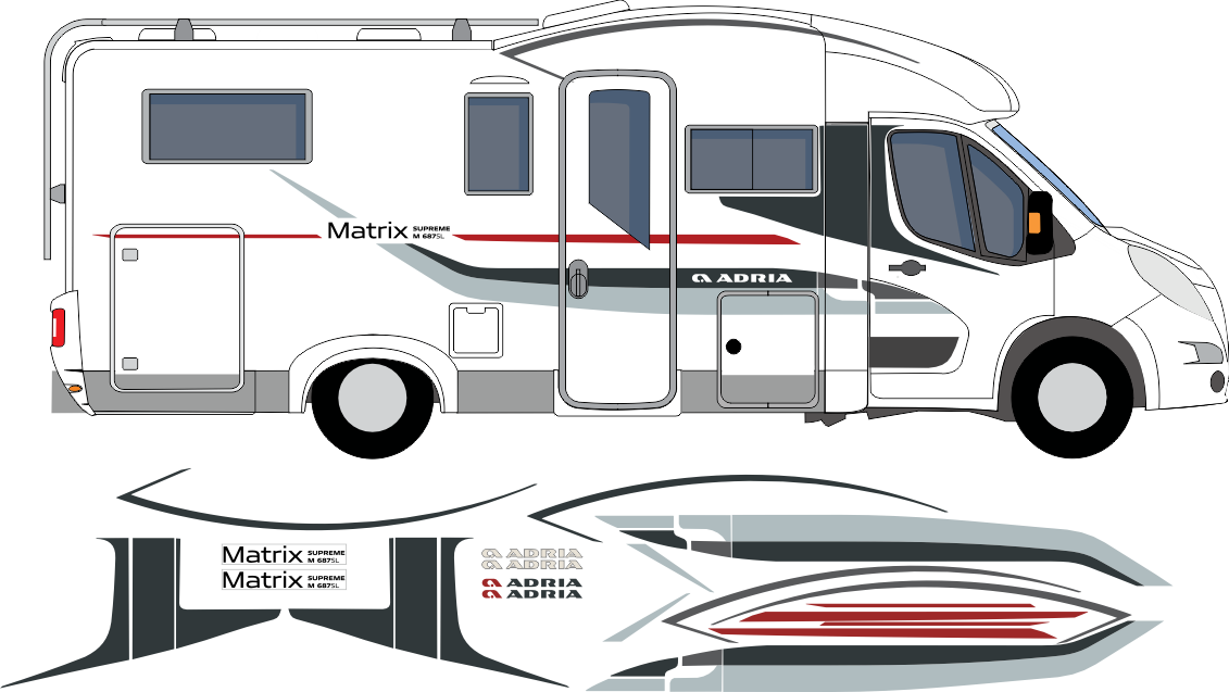 Dekor Adria Matrix Supreme M687 SL. 2014