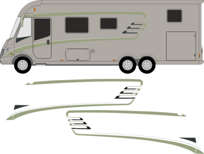 Dekorsats Husbil Hymer B704 Premiumline